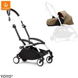 Stokke Ogrodje vozička white frame 0+ newborn pack Yoyo® toffee | Shoptok.si