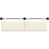  Držeće uzglavlje Zidne Krema 190 x 55 x 5 cm Kordura tekstil - Krema 180 cm bez LED | shoptok.hr