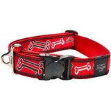 Rogz special agent klasična ogrlica za pse bone, 40mm, xxl, crvena | ePonuda.com
