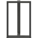  Noge za barski stol T-oblika 2 kom antracit 60x35x(90-91) cm čelik | Eponuda.ba