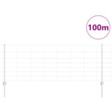 vidaXL Stupovi ograde 11 kom U-kanal 80 cm Galvanizirani čelik | shoptok.hr