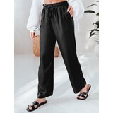 DStreet Spodnie damskie casualowe wide leg LOVETRIP czarne | Shoptok.si