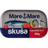 Mare Mare Skuša u paradajz sosu, 100g Cene
