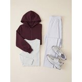Sinsay Wide leg trenirka hlače s kontrastnim obrubom | shoptok.hr