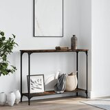 vidaXL Konzolni stol boja hrasta 101x30,5x75 cm konstruirano drvo Cijene