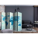 Artgeist PARAVAN 225/172/3 cm večbarvno, svetlo modra | Shoptok.si