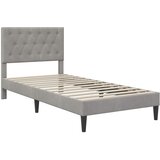  Krevetna konstrukcija Svjetlosiva 80 x 200 cm Baršun | shoptok.hr