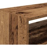  Stalak za cipele koji se može složiti staro drvo 60x30x30,5 cm | shoptok.hr