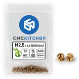 CNC Kitchen Threaded Inserts M2.5 Standard, M2.5 x 4.0 (100 pcs) Cene