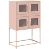 vidaXL Highboard Pink 68x39x107 cm Steel | Shoptok.si
