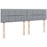 vidaXL Krevet s oprugama i madracem svjetlosivi 180x200 cm od tkanine | shoptok.hr