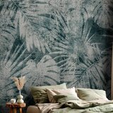  Foto tapeta - Exotic nature in the jungle - floral landscape with leaves with patterns 100x70 | shoptok.hr