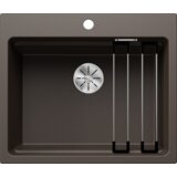 Blanco sudoper ETAGON 6 InFino SILGRANIT pribor inox nosači, bez dalj. upr. - KAVA | shoptok.hr