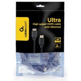 Gembird CC HDMI8K 2M HDMI kabl v.2.1 ethernet support UHD 8K TV 2m Cene