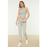 Trendyol Jeans - Gray - Mom Cene