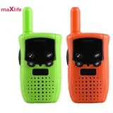 Walkie Talkie Maxlife MXWT-100 (oranžna, zelena)