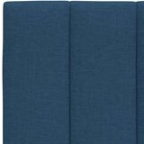  Posteljni okvir brez vzmetnice moder 140x190 cm blago | Shoptok.si