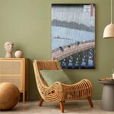  Slika - Utagawa Hiroshige – Sudden Shower over Shin-Ohashi Bridge and Atake 80x120 Standard | shoptok.hr