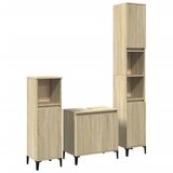 Furnova Kopalniška garnitura 3-delna sonoma hrast inženirski les, (21945904) | Shoptok.si
