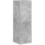  Bočna polica Betonski sivi 33 x 32 x 100,5 cm Konstruirano drvo | shoptok.hr