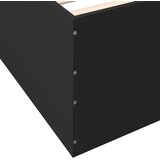  Okvir za krevet crni 100x200 cm konstruirano drvo | shoptok.hr
