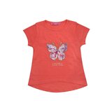 Fasardi Girls' T-shirt with a coral butterfly Cene