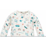 Pinokio Kids's Orange Flip Bodysuit Buttoned Longsleeve Cijene