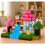  Set of Magnetic Blocks Cubes Pixel Cubes Magic Land 3D 100 pcs. | shoptok.hr