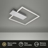 BRILONER 3544-018 - LED prigu&amp;scaron;iva plafonska svetiljka NICO LED/12W/230V hrom Slike