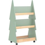 SoBuy otroška knjižna omara, knjigarna za otroke montessori, otroška knjigarna KMB99-H-GR, (22108339) Cene