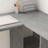  Stol Betonski sivi 142 x 102 x 73 cm Konstruirano drvo | Eponuda.ba