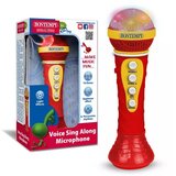 Bontempi karaoke mikrofon z lučmi - rdeča Cene