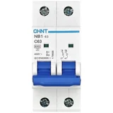 Chint 179661 NB1-63 2P C25 6kA DB zaštitna sklopka za vodove 2-polni 25 A 240 V, 415 V