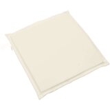 vidaXL Vrtne podloge za sjedalo 2 kom krem 45x45x2 cm četvrtaste | shoptok.hr