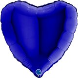  tamno plavo srce folija balon sa helijumom Cene