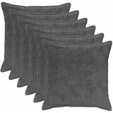  Presvlaka za jastuk 6 kom. HOUTEN Tamnosiva 70 x 70 cm | shoptok.hr