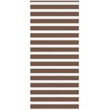 Zebra zavjesa smeđa 105x230 cm širina tkanine 100,9 cm poliester | shoptok.hr