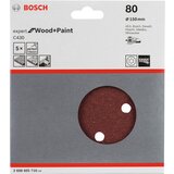Bosch brusni list C430, 150mm granulacija 80; pakovanje od 5 komada - 2608605718 | ePonuda.com