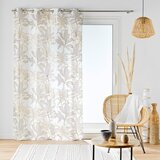 Douceur d intérieur Bež-zlato prosojna zavesa 135x240 cm Vayana – | Shoptok.si
