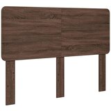  Konstrukcija postelje z vzglavjem Rjav hrast 140 x 200 cm, (5000102854) | Shoptok.si