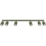 Sollux Lighting Stropna svetilka RAYO 6L olivno zelena, (5000499893) | Shoptok.si
