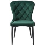 Unique Furniture Zelena baršunasta blagovaonska stolica Granby – | shoptok.hr