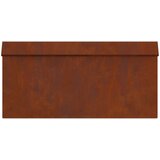  Ograda protiv puževa 4 pcs Rđa 50 x 3,5 x 25 cm | shoptok.hr