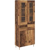  Highboard 2 kom. Staro drvo 69,5 x 34 x 180 cm | shoptok.hr