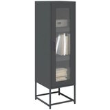 vidaXL Visoka deska antracit 36x39x123 cm Hladno valjano jeklo | Shoptok.si