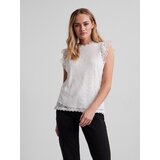 Pieces Bluza bela | Shoptok.si