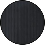  Okrugli tepih crni 100 cm bambus - Crna 100 cm | shoptok.hr