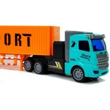  Remote Controlled 27 Mhz 1:48 Orange Delivery Truck | shoptok.hr