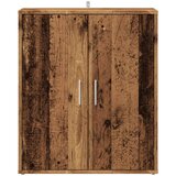 Ormarić omara za čevlje iz starega lesa 60x35x70 cm inženirski les | Shoptok.si