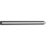 Nova Luce Mat crna LED zidna lampa aluminijska Endo – Cijene